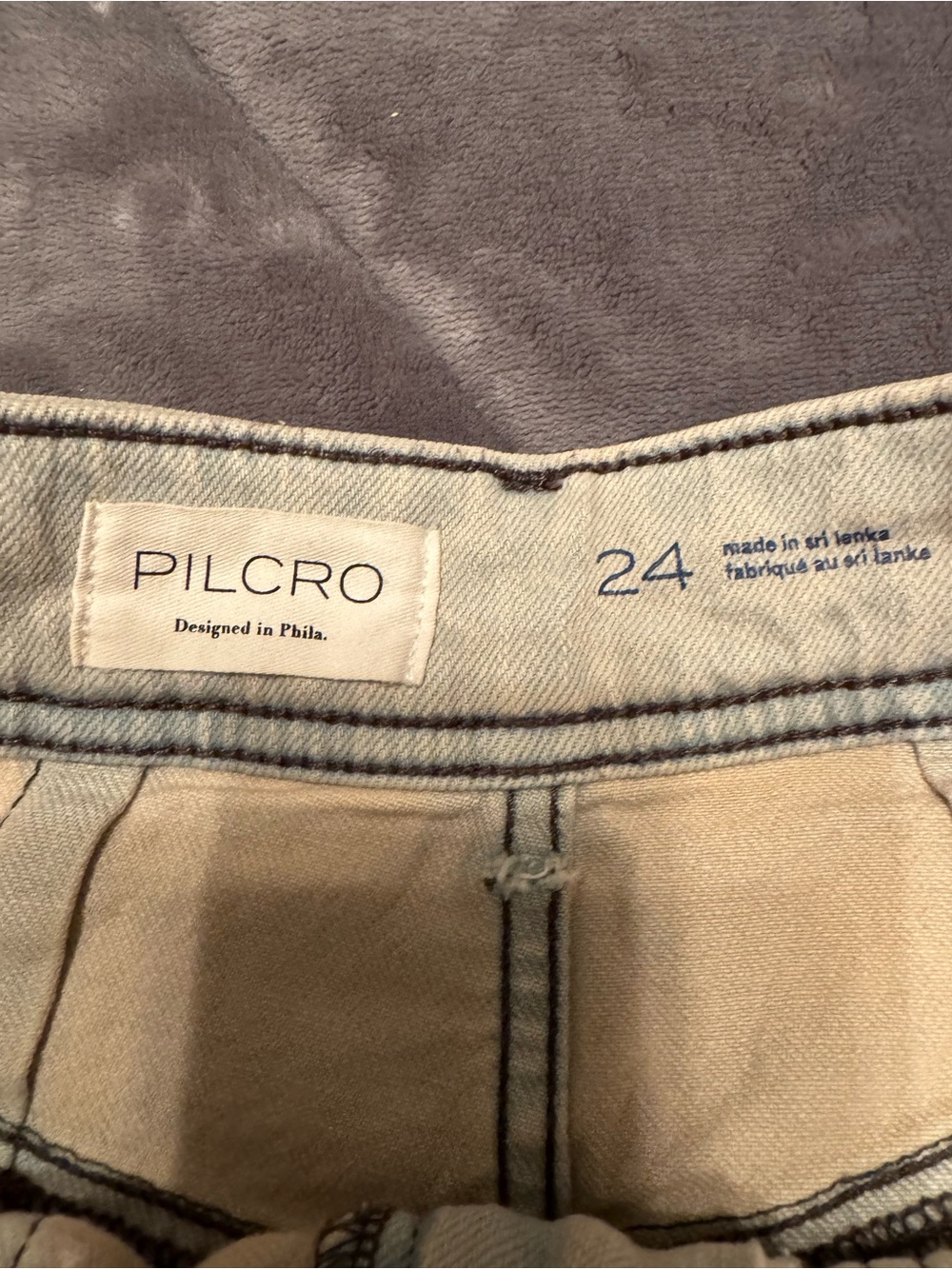 Pilcro Sienna High-Rise Wide-Leg Cropped Jeans in Sienna - Picture 4 of 4